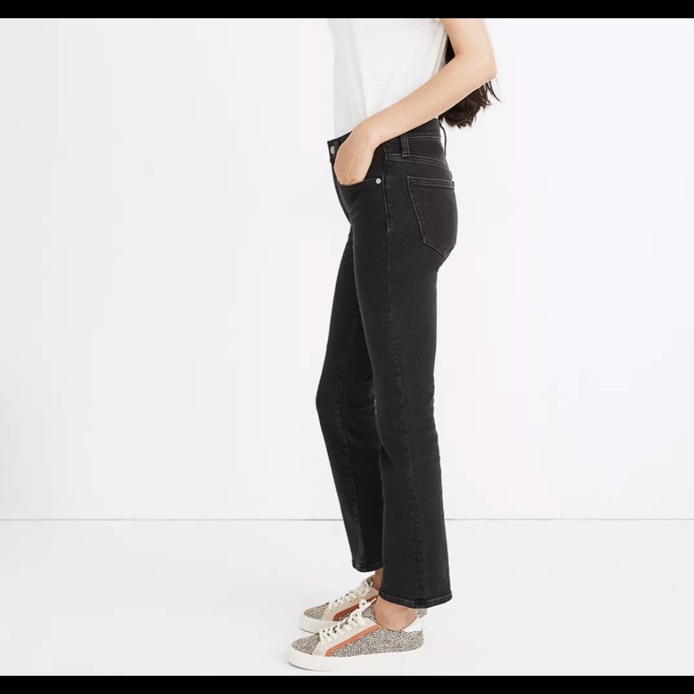 Madewell Cali Demi Boot Jeans in Starkey wash